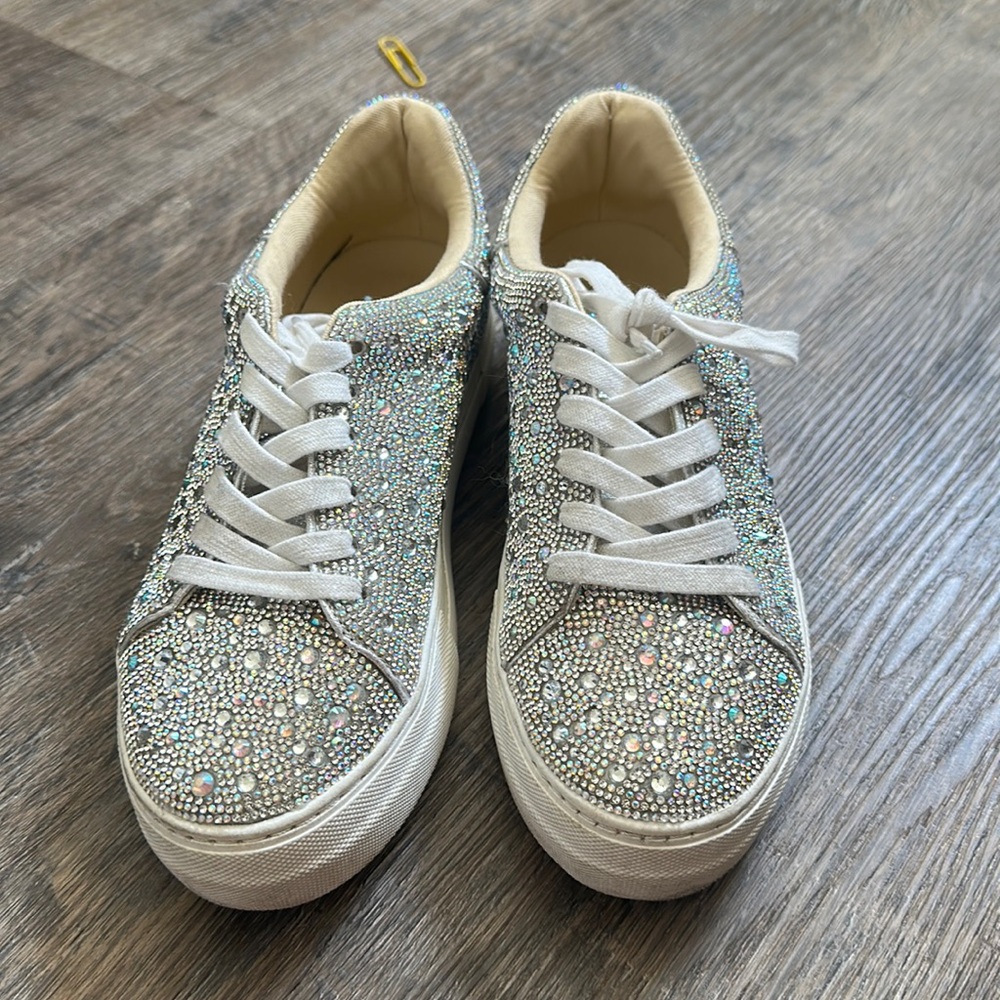 Sparkly sneakers